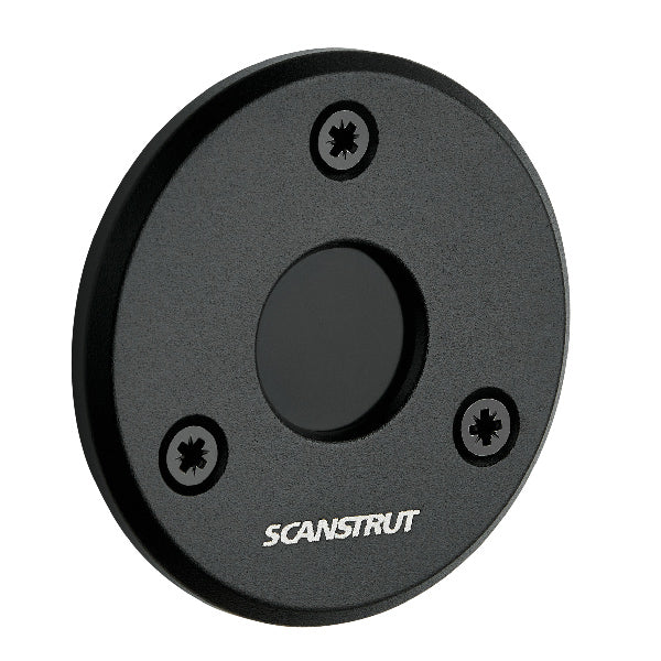 ScanStrut, Dæksgennemføring lavprofil, 2-8mm, sort, IP68, 316 rustfrit stål, 49,9 mm