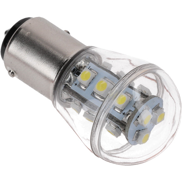 Nautecled, Navigation LED pære BAY15D 1,3W 6000K 10-35V