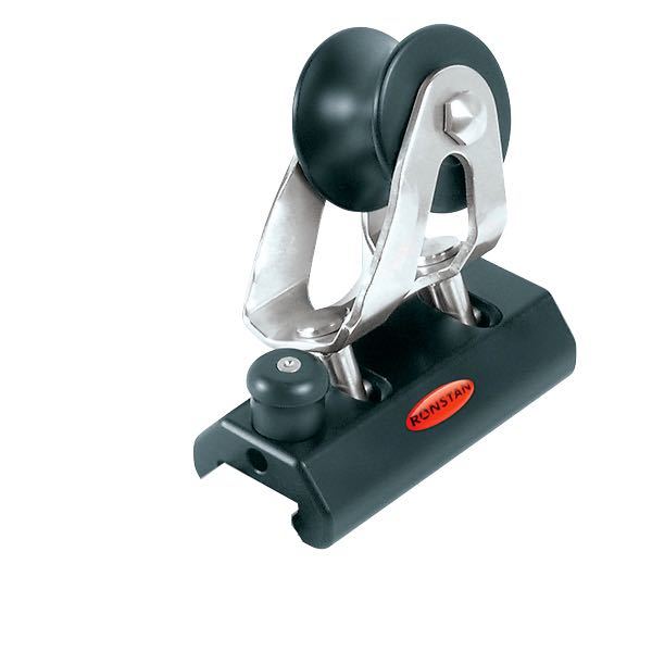 Ronstan, Genuavogn med stop og glidestave, 19 mm X-skinne, Original nr.: RC51930