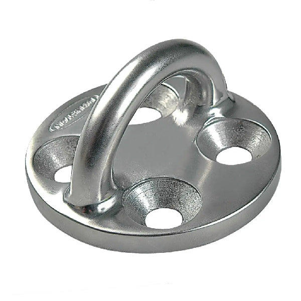 Ronstan, Pad Eye base Ø50mm, bøjle Ø7,3mm, rustfrit stål, brudstyrke 4000 kg