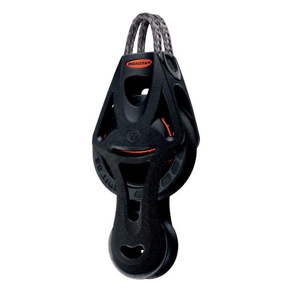 Ronstan, Orbit Violinblok, serie 40, Kugleleje, 325 kg belastning, 700 kg brudstyrke, 9 mm tov, 40 mm skive, 47 g