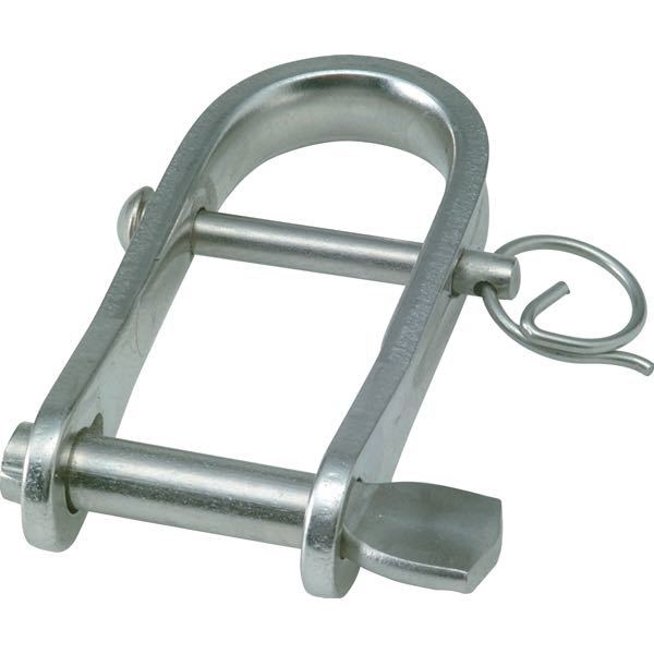 Blue Wave, Nøglesjækel med splitpind 5x23mm, Rustfrit stål, AISI 316, Brudstyrke 700 kg