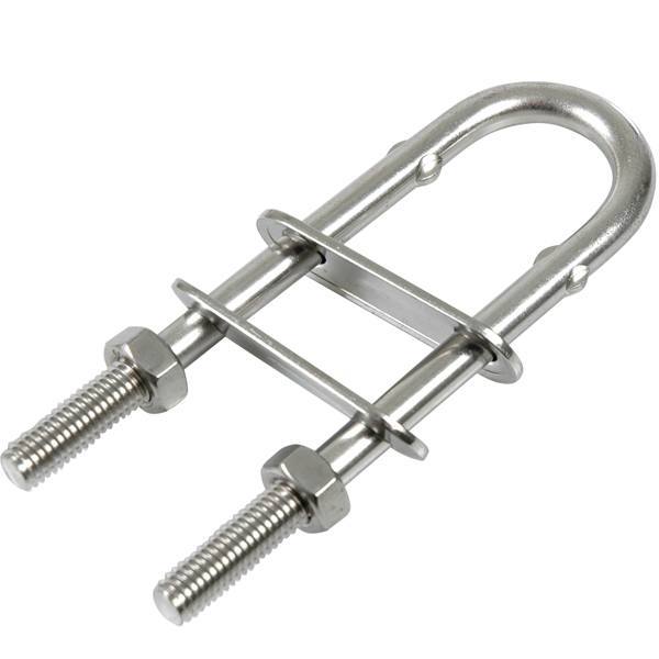 1852, U-bøjle Ø5x40mm bredde 30mm længde 80mm rustfrit stål