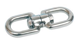 1852, Svirvel RF, 6x66mm, Rustfrit stål, Brudstyrke 1200 kg