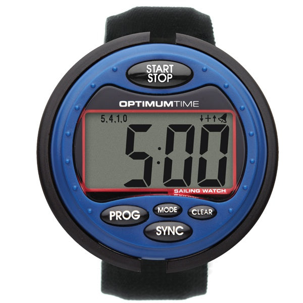 Optimumtime, OS314 Sejlerur, blå - Vandmodstandsdygtig, 5 ATM