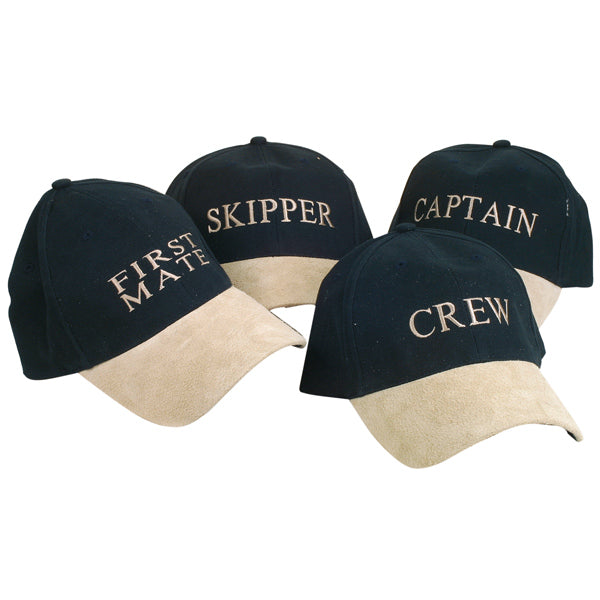 Kasket, Crew, Navy/beige, One size