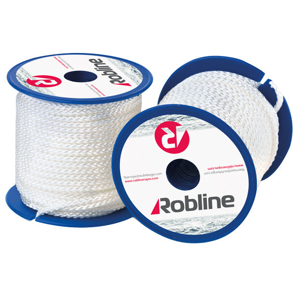 Robline, Mini Universal line, Hvid boks 2mm x 40m, 10 stk, Brudstyrke 50 kg