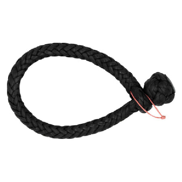 Robline, Soft tovsjækel Dyneema® SK78, 5 mm Sort 65 mm 1T