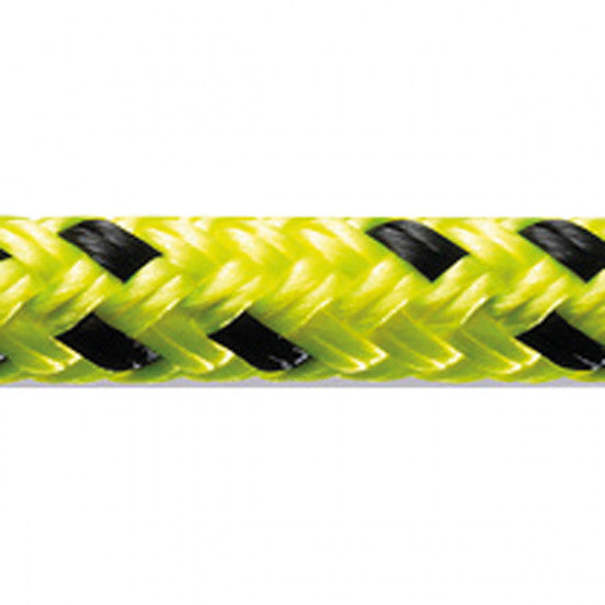 Robline, Trimline Orion 500, neongul/sort, 6 mm, 100 m, 550 kg