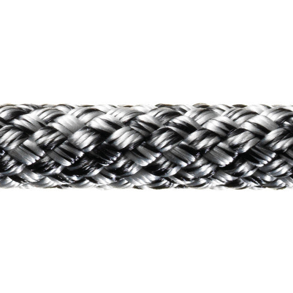 Robline, Sirius 500 allround tov, 6mm, Sølv/Sort, 1m (løbende meter)