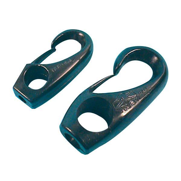 Nuova Rade, Nylonkrog sort 8mm, 4 stk