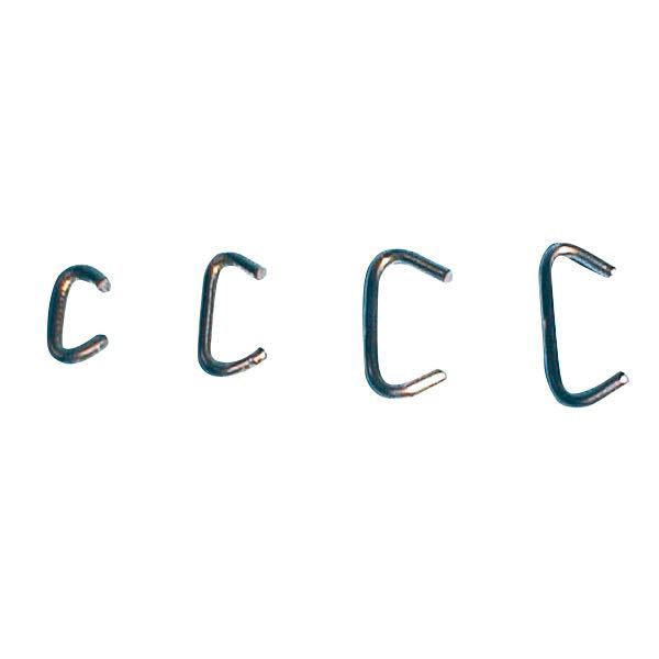 Rustfri Stål Klamper 8mm, 100 stk