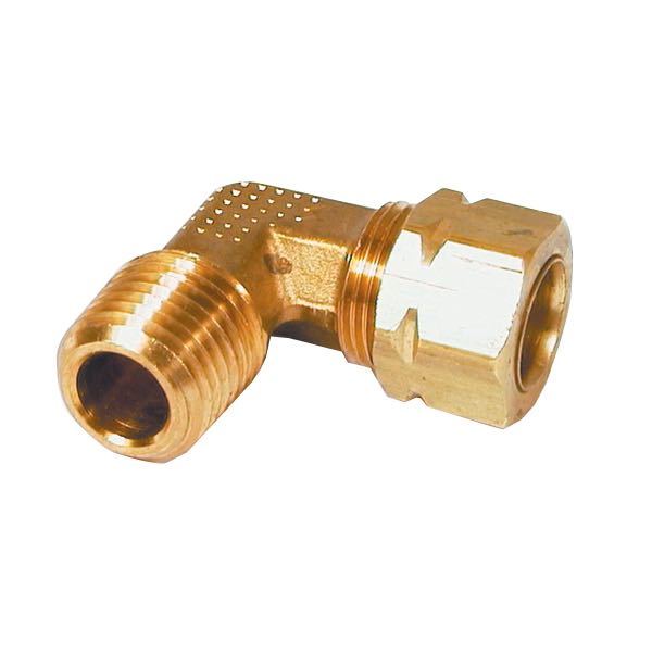 Ultraflex, Vinkelfittings 1/4" gevind - 3/8" slange