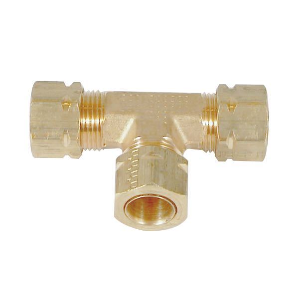 Ultraflex, T-fittings 3/8" slange, gevind 3/8"