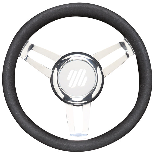 Ultraflex Foscari rat Ø350mm monteret på motorbåd