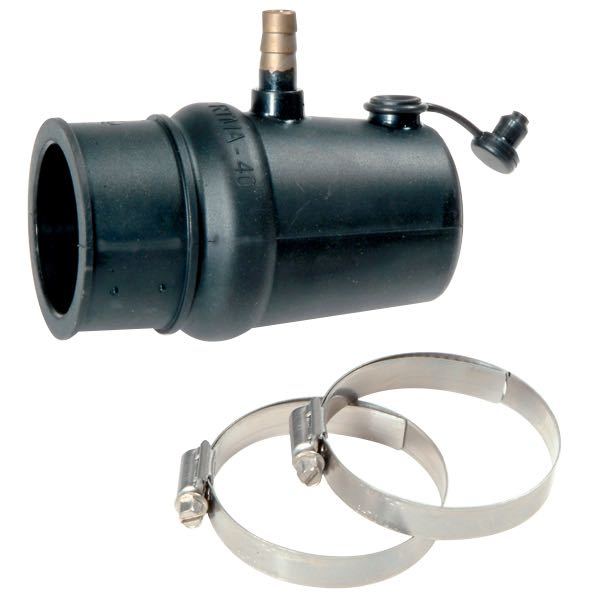 Gummipakdåse vand, Ø 1-1/4" aksel, 2" rør, 111 mm