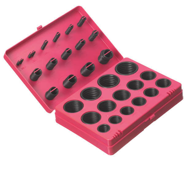 O-ringssortiment imm, 30 størrelser, 404 stk.