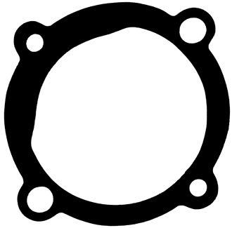 Pakning til pumpe, 4 hul