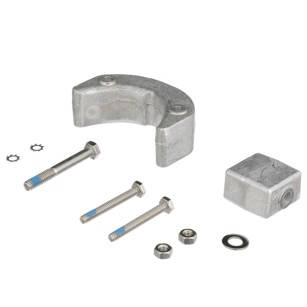 Quicksilver, Aluminium Anode Kit, 8M6008010, Til BRP/OMC 50-75 hk