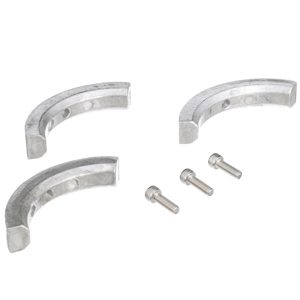 Quicksilver Aluminium Anode Kit til Volvo sterndrives, vist i pakke
