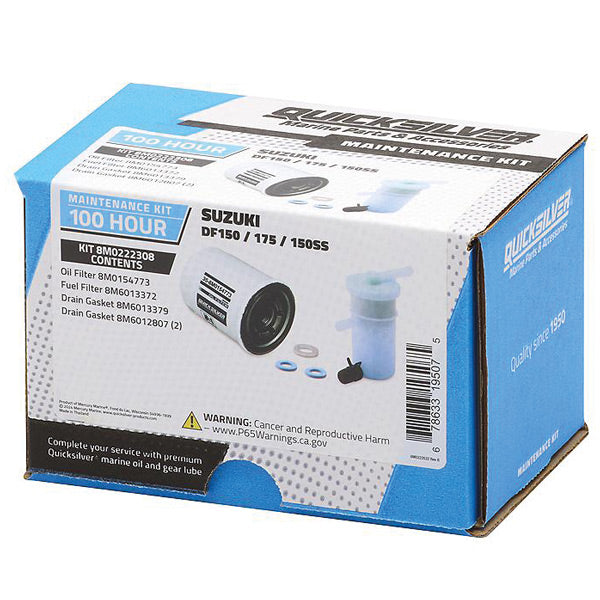 Quicksilver, 100T service kit, 8M0222308, til Suzuki DF150/175/150S