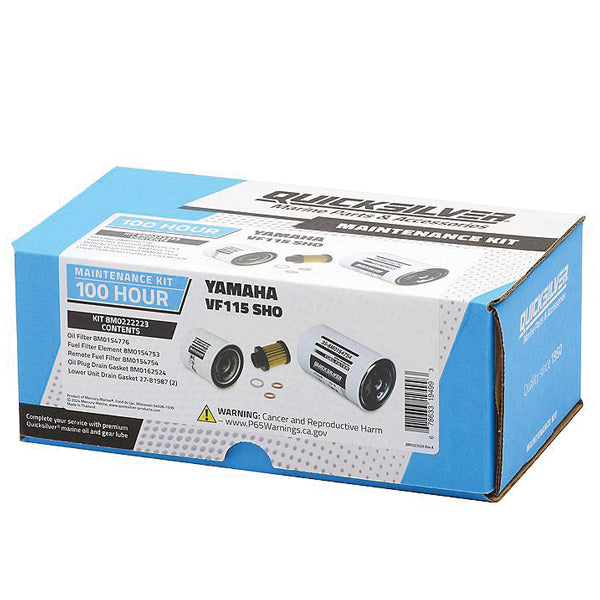 Quicksilver, 100T servicekit, 8M0222223, til Yamaha VF115 SHO