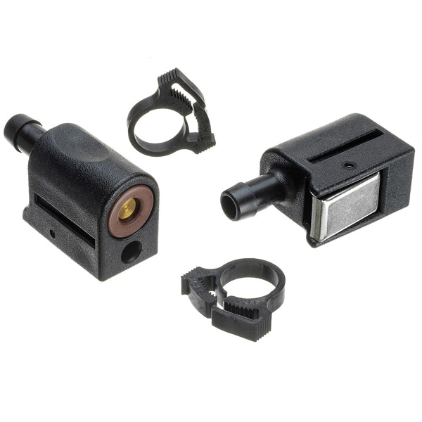 Quicksilver, Hurtig afbrydelse af brændstofslangesfit, 13563Q3, Passer til Force 40 hk og større (1993 og nyere), Force 9,9/15/25 hk (1998), Mercury/Mariner