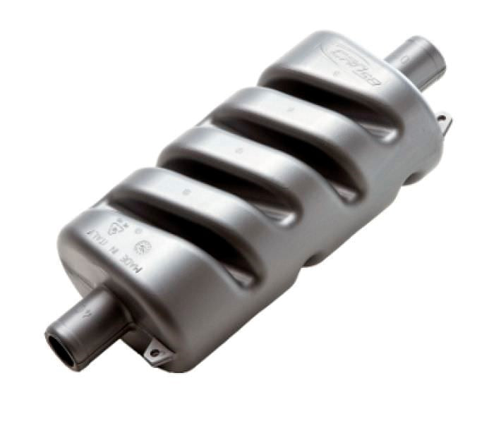 Lyddæmper, Plast, Ø75mm Max 90 HK, 150 mm x 105 mm x 375 mm