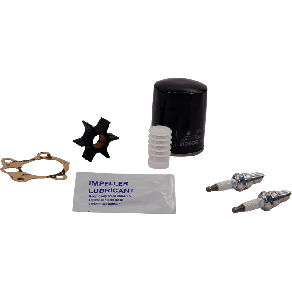 SeaTec, Yamaha Servicekit F25D (2009+) - Oliefilter, Brændstoffilter, Tændrør, Impeller