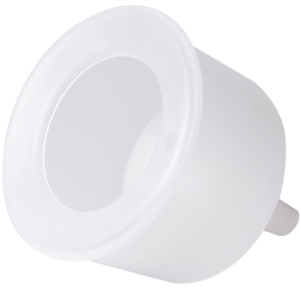 Nuova Rade, Tragt med si, høj model med skvulpekant og løs studs, 240 mm høj, Ø 180 mm