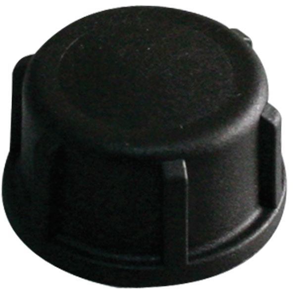 Nuova Rade, Plast dæksel til Fittings inspektion, 1/2" - sort