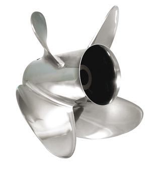 Turning Point, Propel Express 14.5 x 17, 4-blad, Rustfrit Stål, 90-350 HK