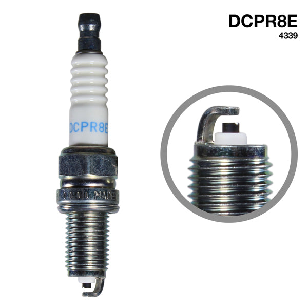 NGK, Tændrør DCPR8E, Original nr.: 4339