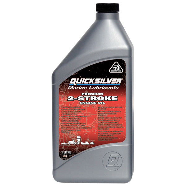 Quicksilver, TCW3 Premium Olie til 2-takts Motorer, 4L