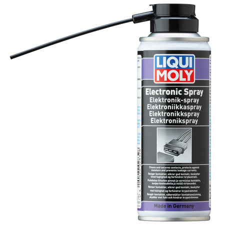 Liqui Moly elektronikspray anvendt til rengøring af elektronik