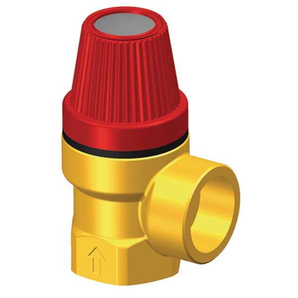 Whale, Overtryksventil 1/2" 7 bar, 15 mm (1 stk)