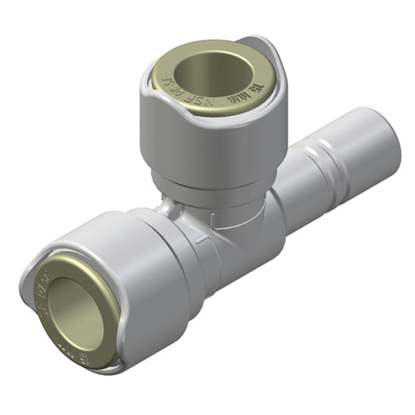 Whale, T-kobling 15-11 mm, 2 stk