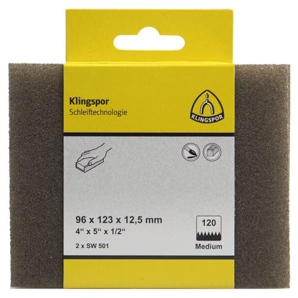 Klingspor slibesvampe P120 2 stk