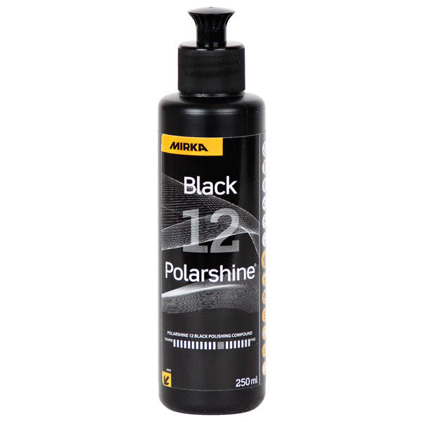 Mirka, Polarshine 12 black polermiddel, 250 ml