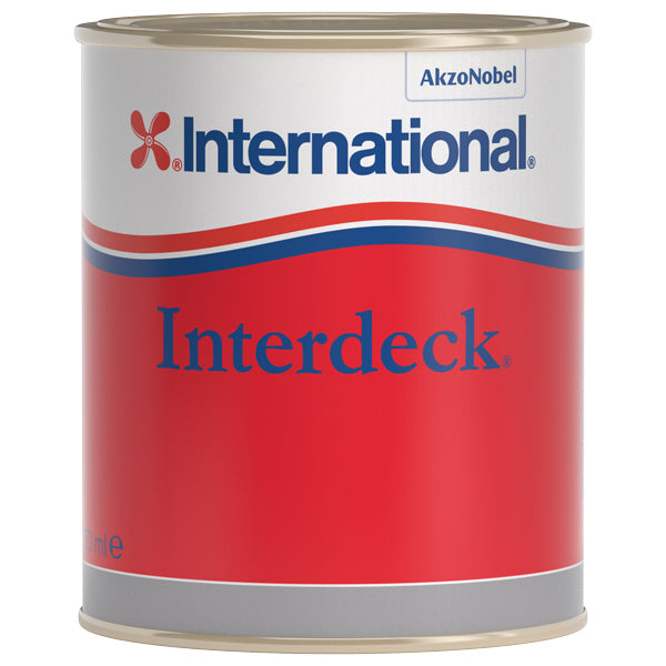 International, Interdeck antiskrid maling 0,75L, Hvid 001