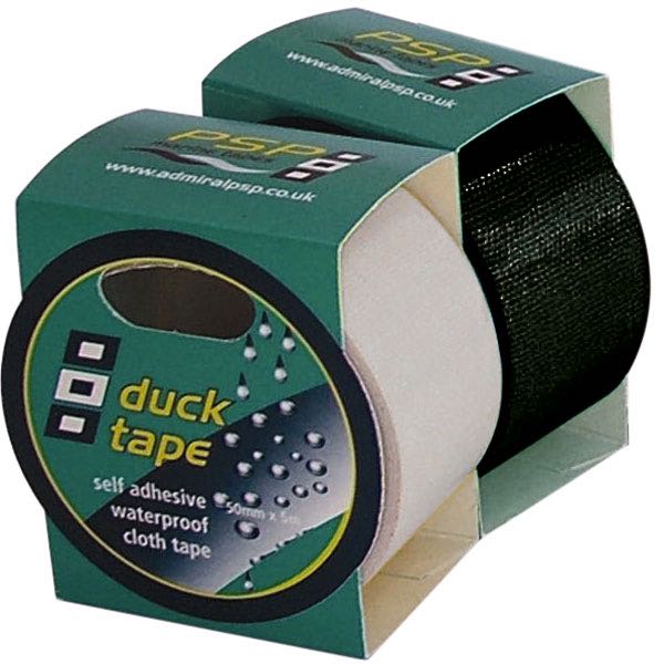 PSP, Duck Tape Gaffatape 50mm, Vandtæt, Sort, 5,0 m