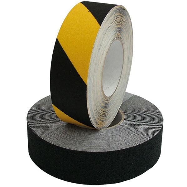 PSP, Heavy Duty Anti-skrid tape, Sort 50mm, 5m