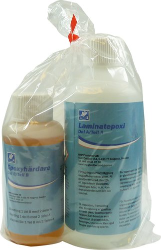 BHP, Lamineringsepoxy, 0,3 kg - Transparent epoxy-system