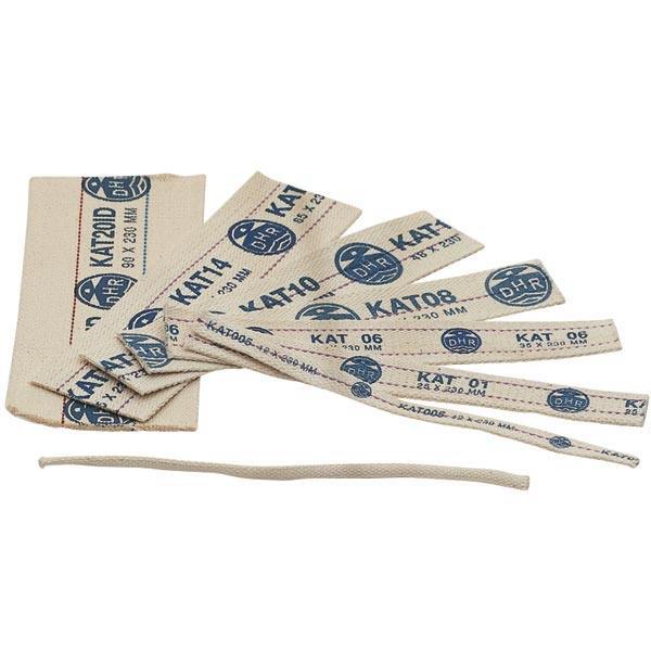 DHR, Væge til olielampe 6''' 2 stk, 35 mm x 200 mm