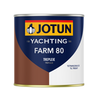 Jotun Farm 80 tætning i mørkebrun farve, set forfra med låg åbent