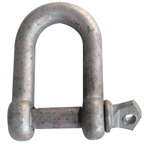 Sjækel med vingeskrue galv. 10mm